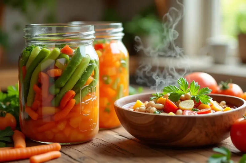 Easy Canning Recipe for Vegetable Soup: A Homesteader's Guide